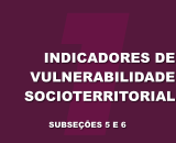 Seção 1 - Indicadores de Vulnerabilidade Socioterritorial - Subseções 5 e 6